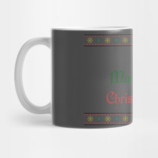 Mari Christmas Faux Sweater Mug